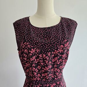 Urban Outfitters "Reformed" Line Dress in Pink Black - Size Small / XS